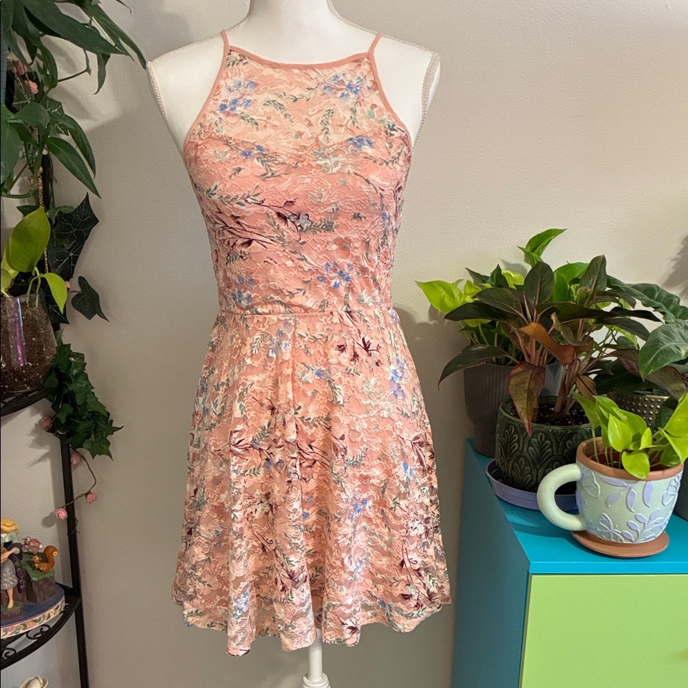 Lily Rose Floral Mini Dress
